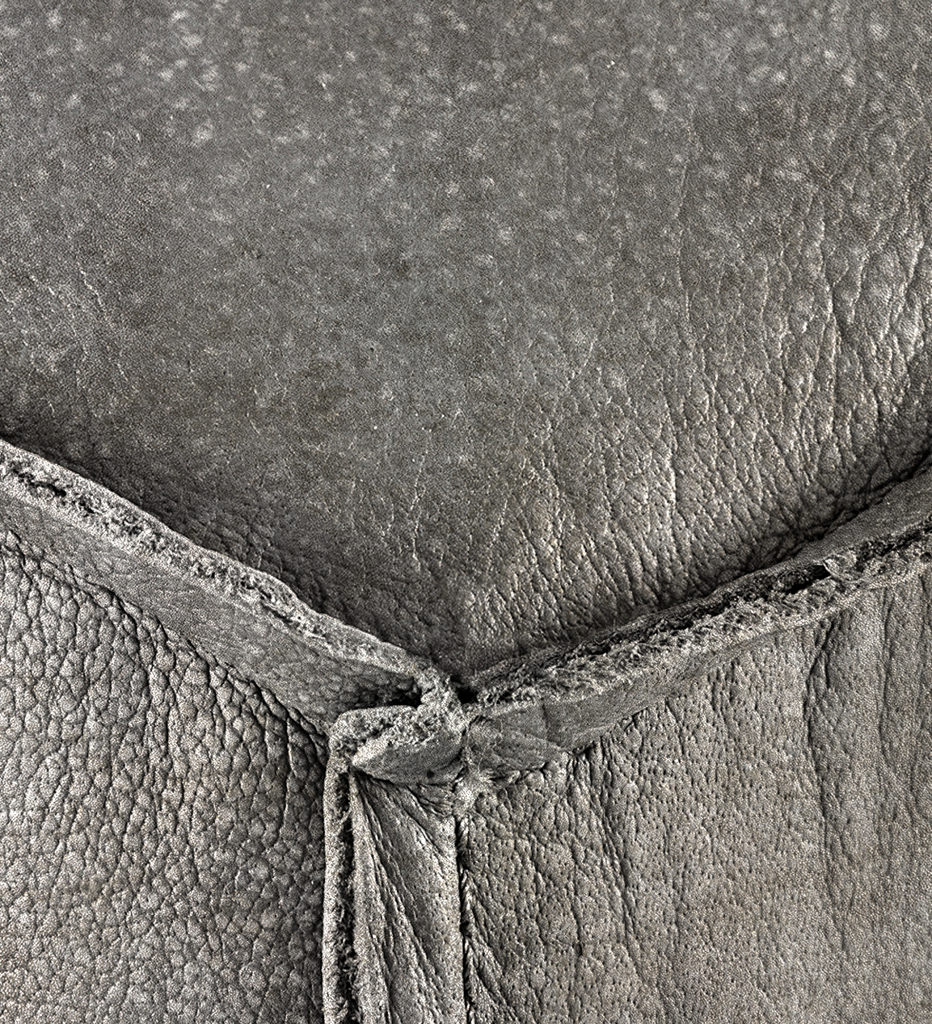 Pax Leather Square Ottoman (62265)