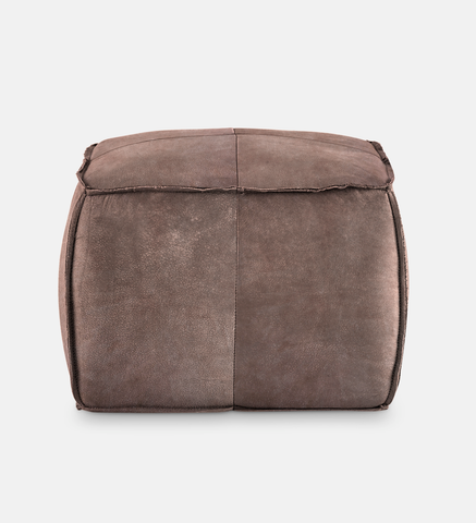 Pax Leather Square Ottoman (66485)