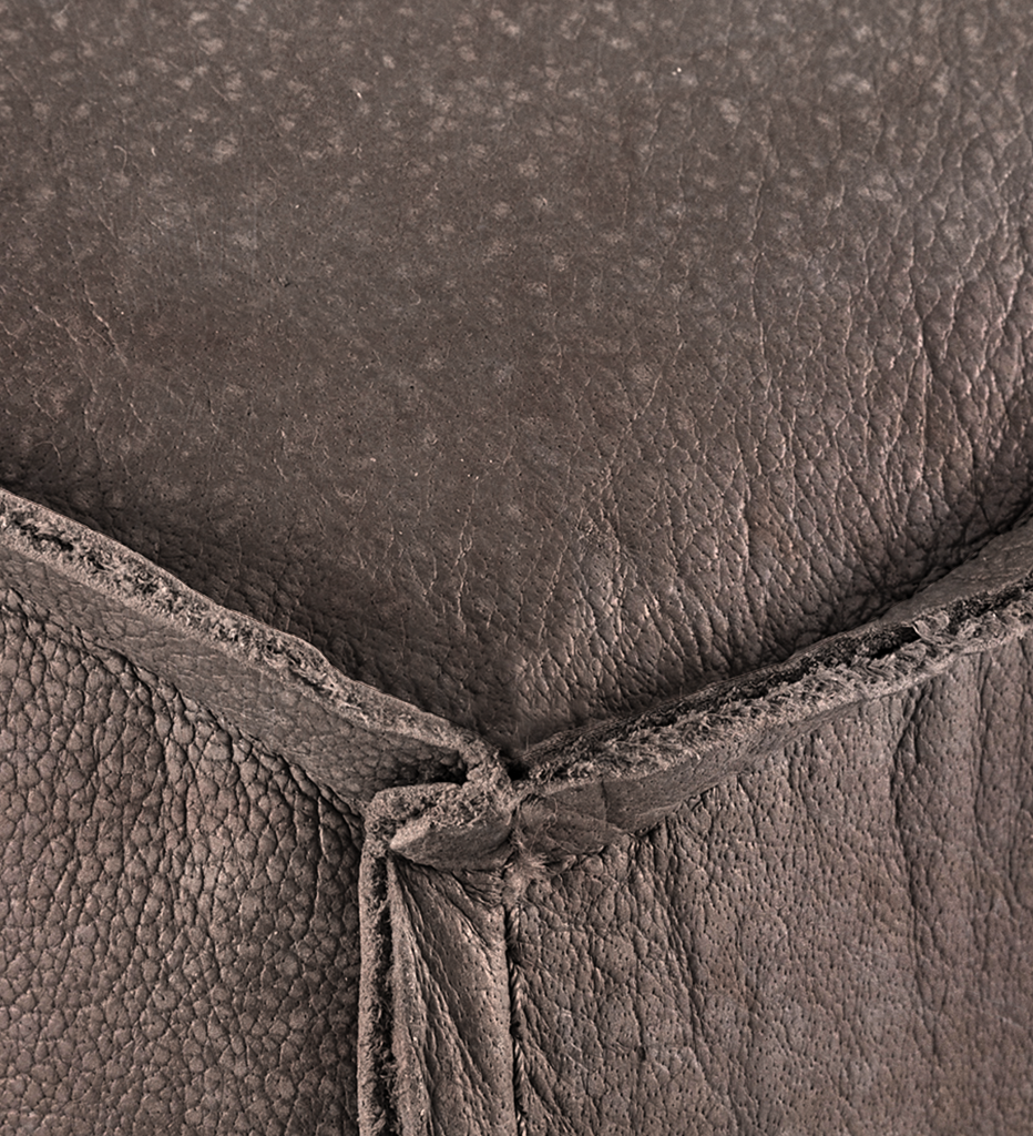 Pax Leather Square Ottoman (66768)