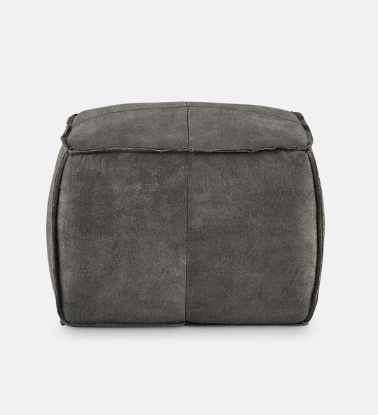 Pax Leather Square Ottoman (66488)