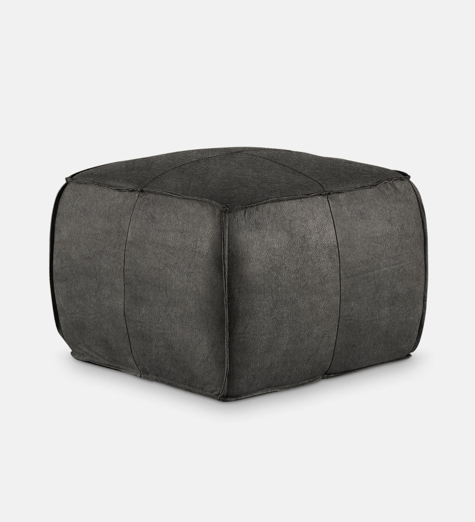 Pax Leather Square Ottoman (66548)