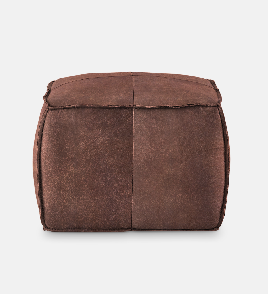Pax Leather Square Ottoman (66489)