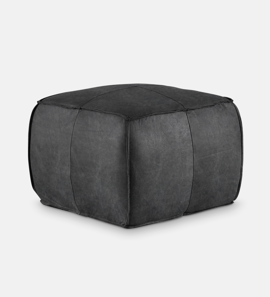 Pax Leather Square Ottoman (66550)