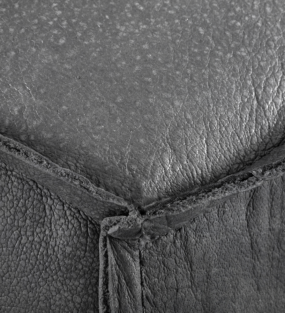 Pax Leather Square Ottoman (66769)