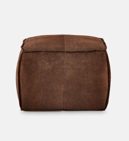 Pax Leather Square Ottoman (66491)