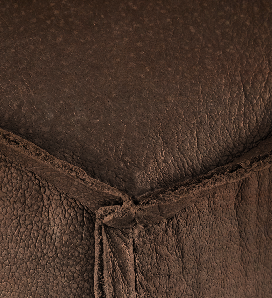 Pax Leather Square Ottoman (66762)