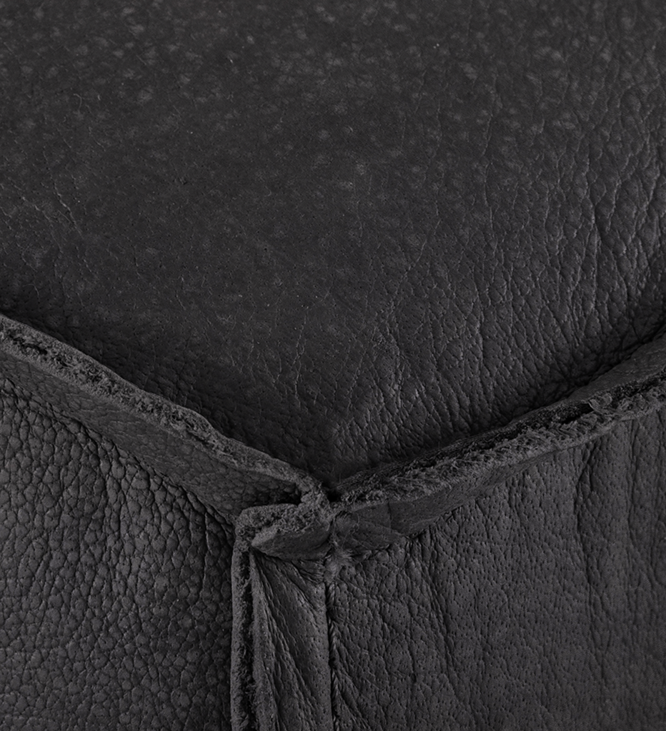 Pax Leather Square Ottoman (66674)