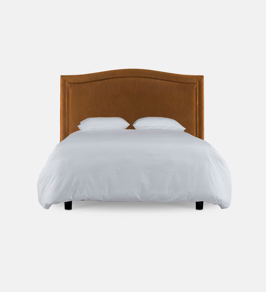 Fletcher Leather Headboard King Piping (73835)