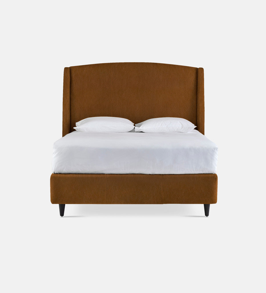 Sawyer Leather Full Bed King Standard Length (73862)