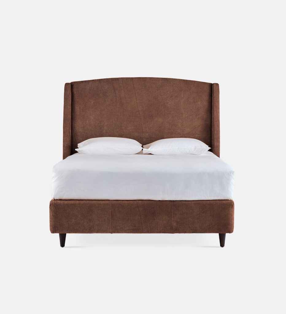 Sawyer Leather Full Bed Queen Extra Length (18234)