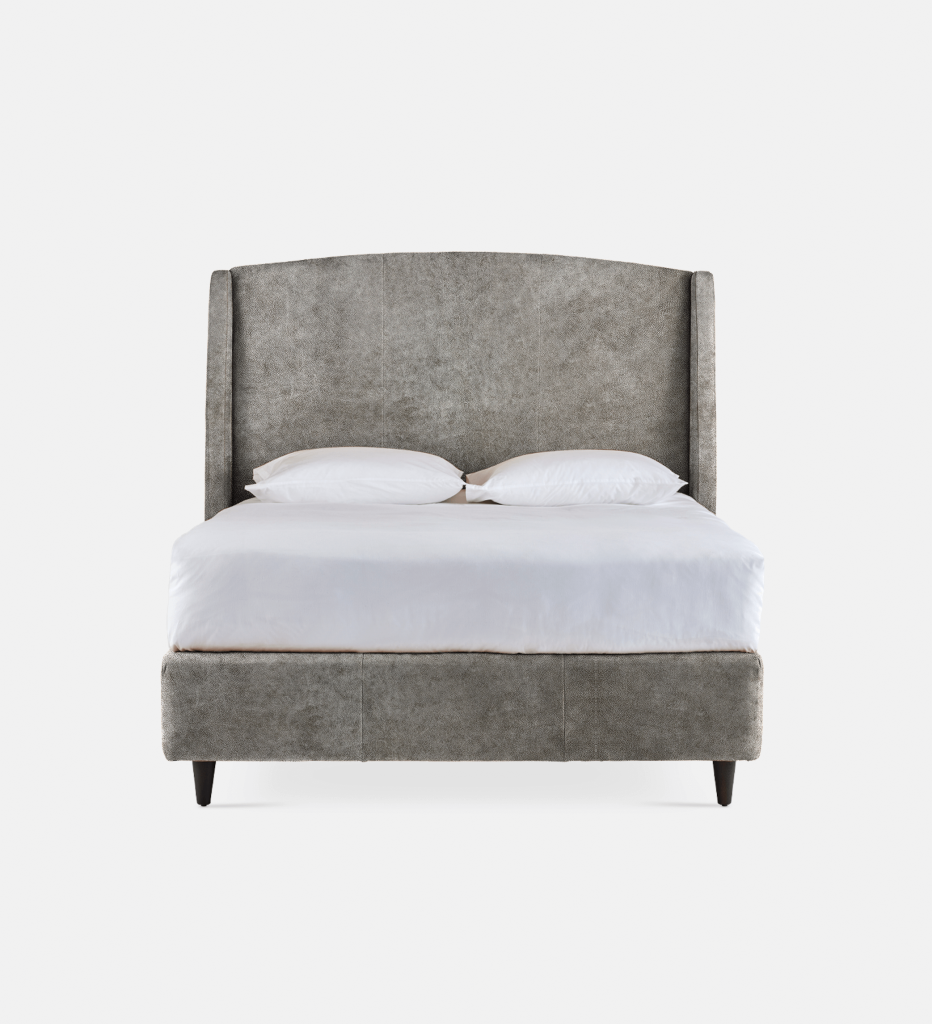 Sawyer Leather Full Bed Queen Extra Length (18238)