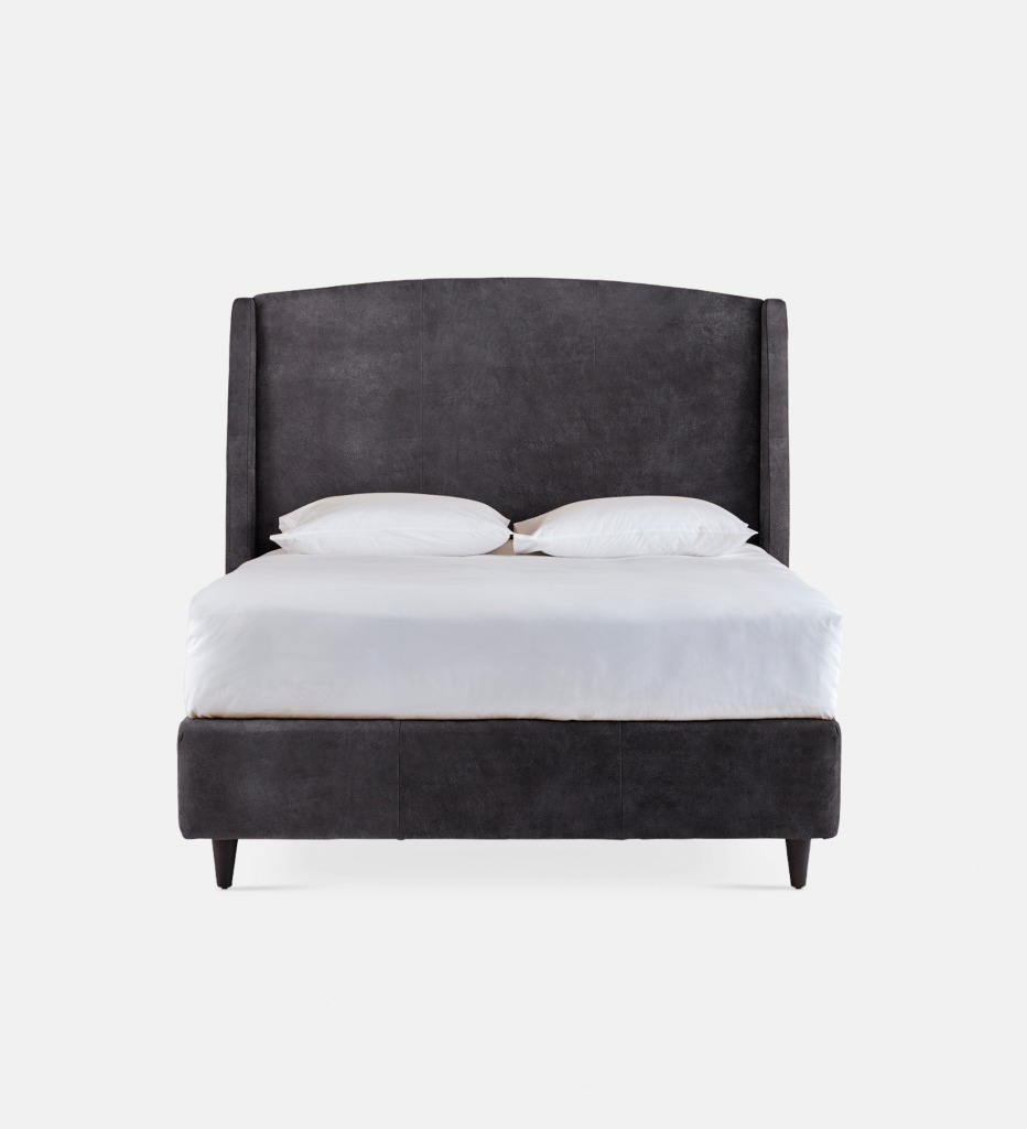 Sawyer Leather Full Bed Queen Extra Length (18242)