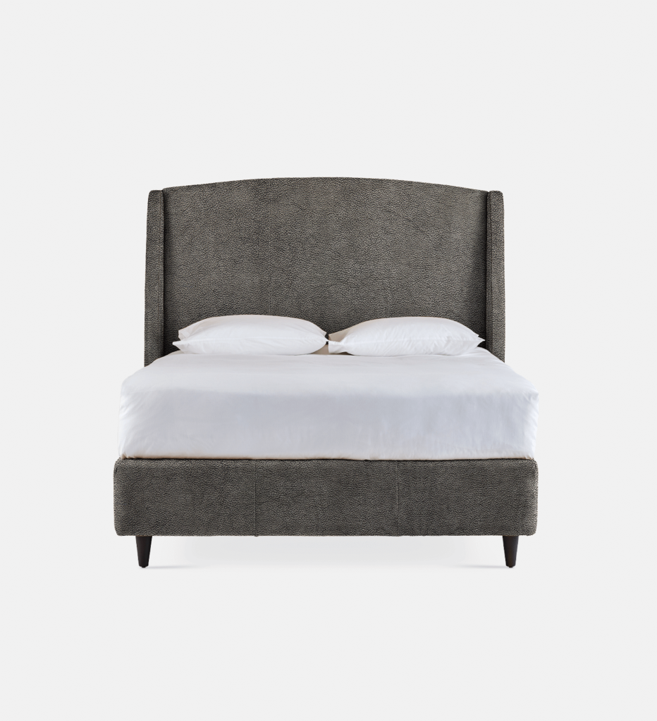 Sawyer Leather Full Bed Queen Extra Length (18258)