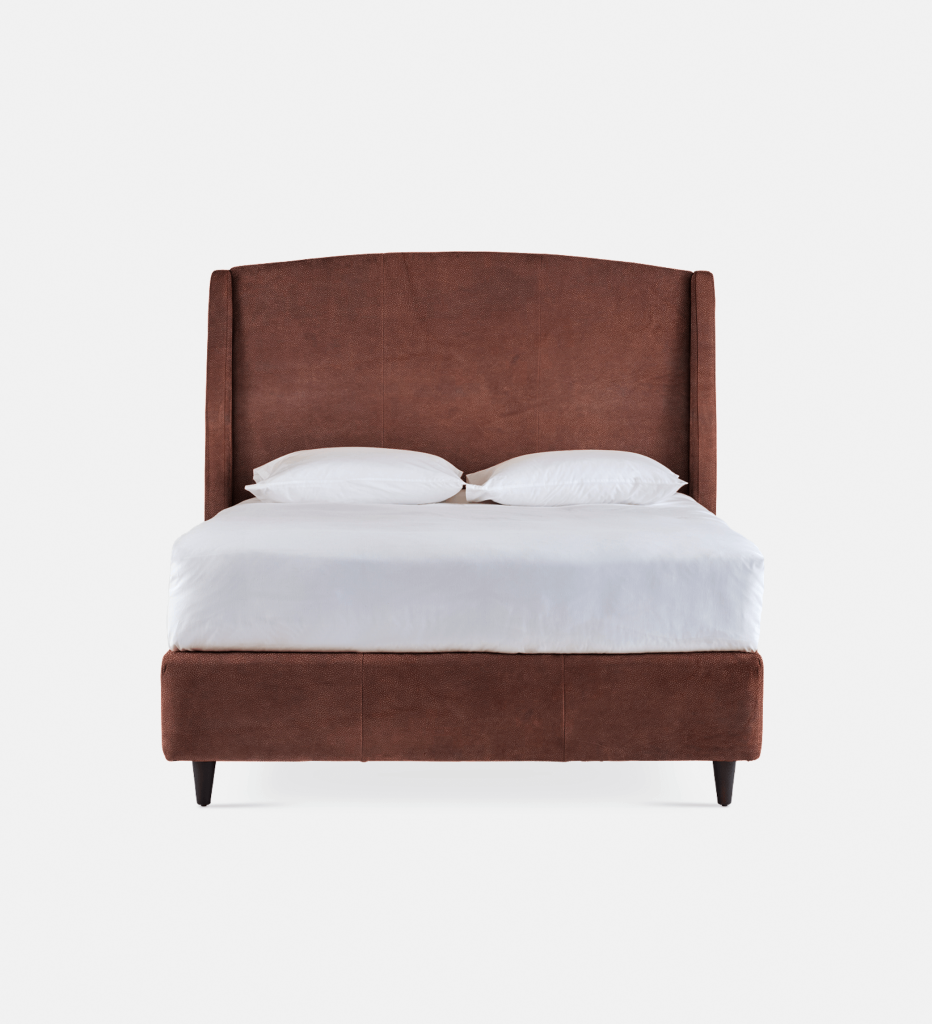 Sawyer Leather Full Bed Queen Extra Length (18262)
