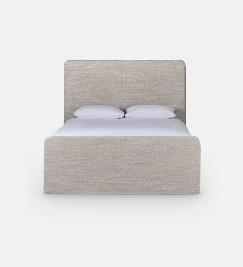 Olivia Slipcover Full Bed Queen KD Extra Length (45552)
