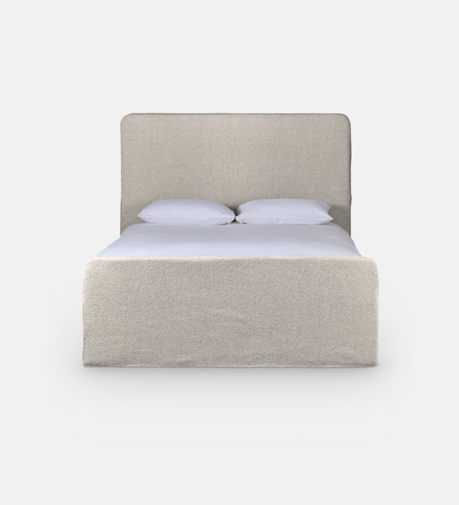Olivia Slipcover Full Bed Queen KD Standard Length (45670)