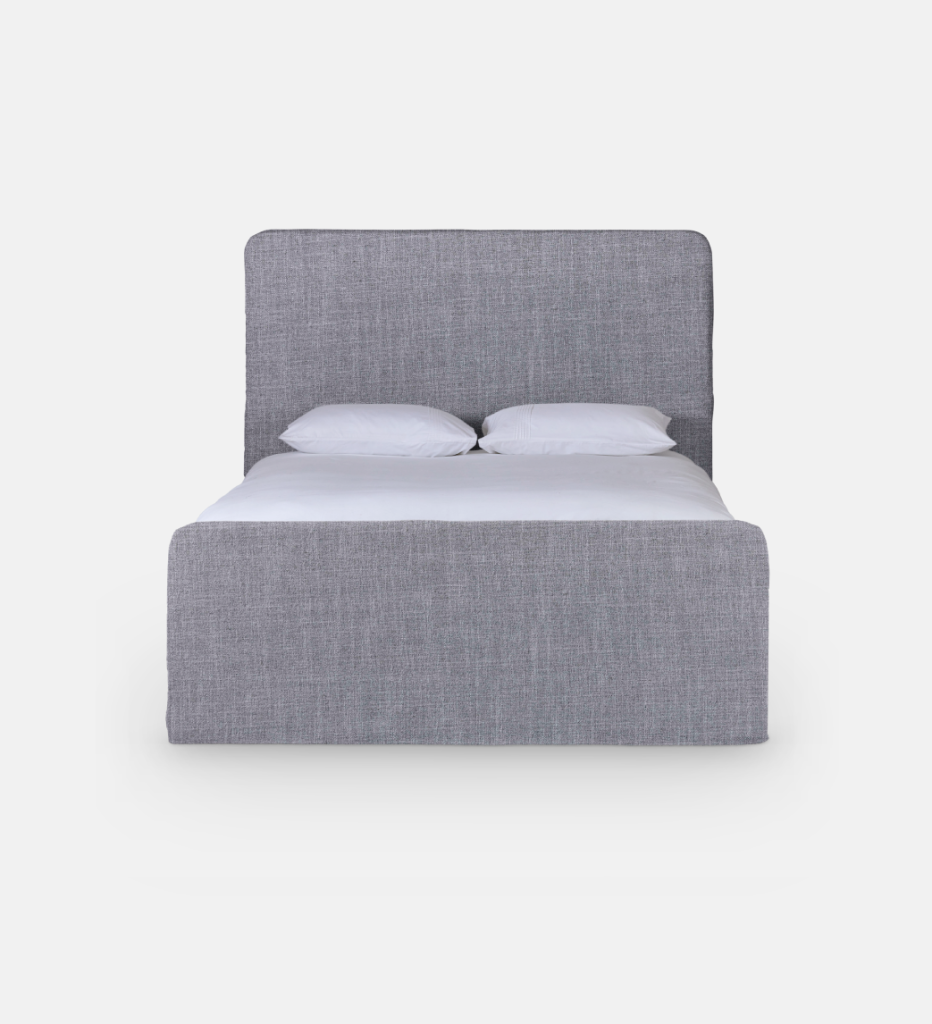 Olivia Slipcover Full Bed Queen KD Standard Length (45730)