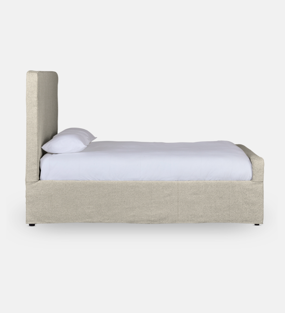 Olivia Slipcover Full Bed Queen KD Standard Length (45693)