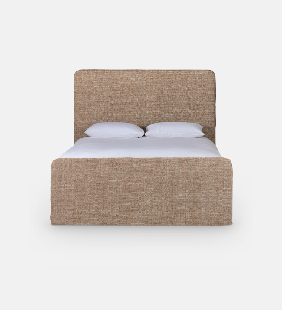 Olivia Slipcover Full Bed Queen KD Standard Length (45677)