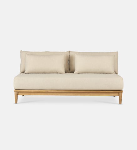 Amalfi 2 Seater Couch and Cushion Combo