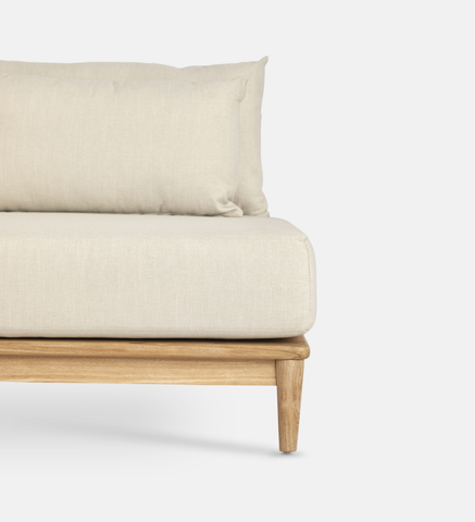 Amalfi 2 Seater Couch and Cushion Combo (56114)