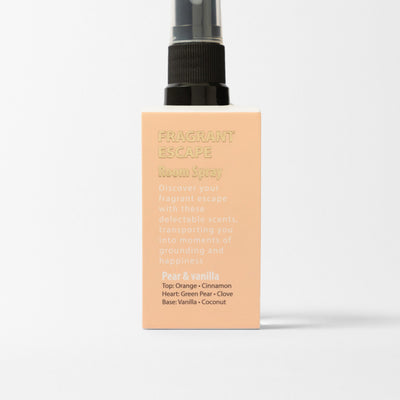 Fragrant Escape Room Spray - Pear and Vanilla
