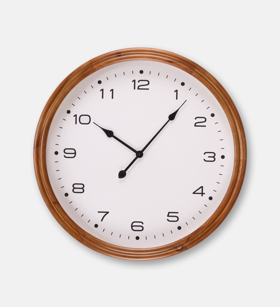 Adam Wooden Wall Clock (101814)