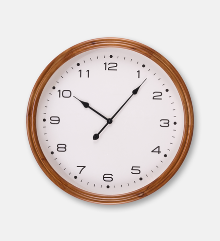 Adam Wooden Wall Clock (101814)
