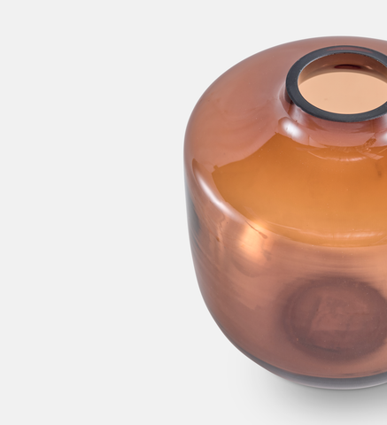 Ake Vase Brown (85536)