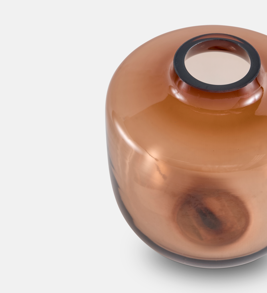 Ake Vase Brown (85539)