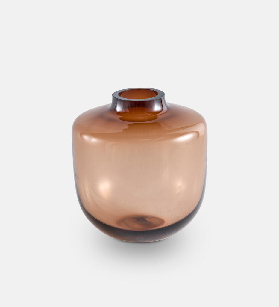 Ake Vase Brown (85538)