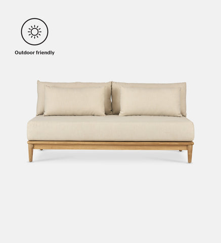 Amalfi 2 Seater Couch and Cushion Combo