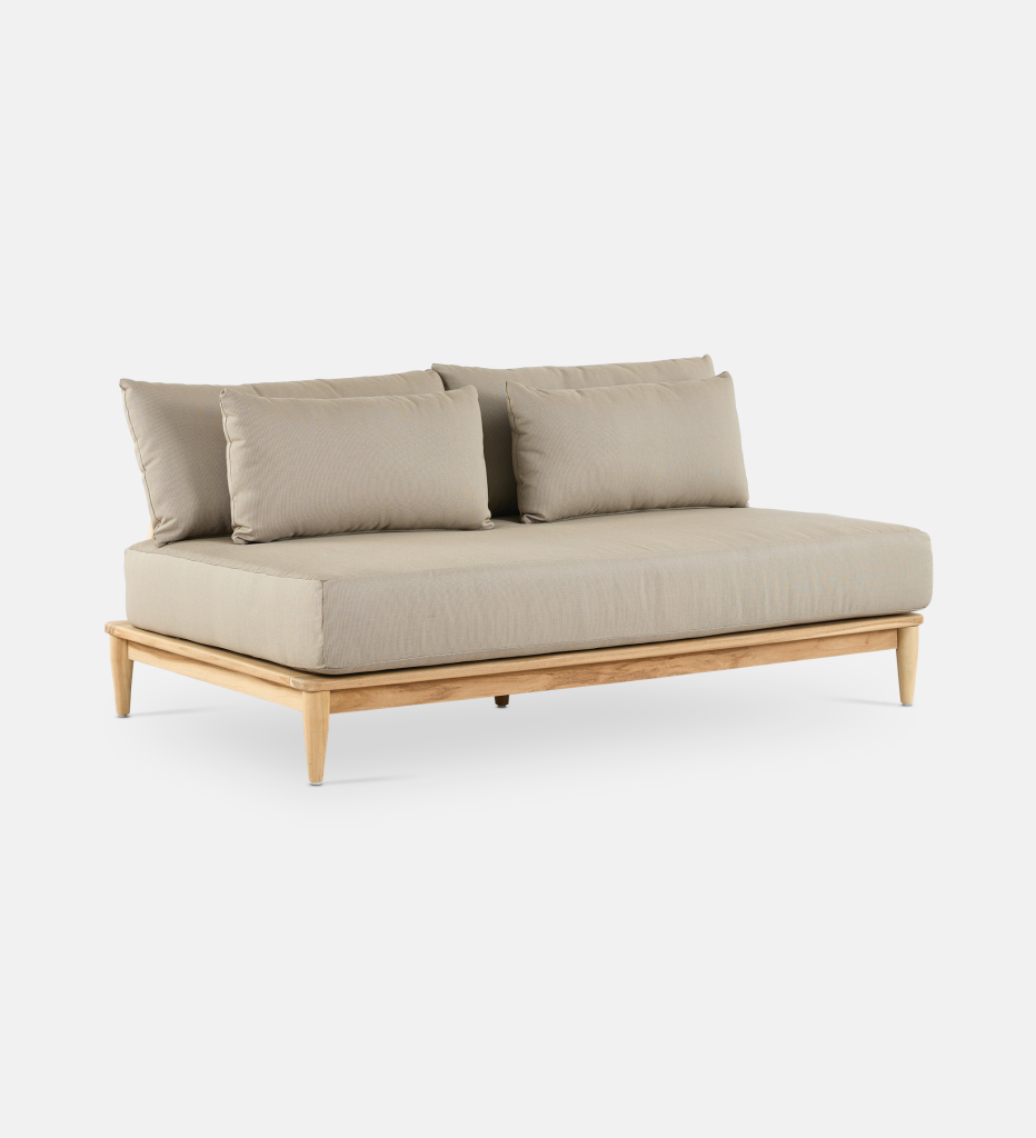 Amalfi 2 Seater Couch and Cushion Combo (94569)