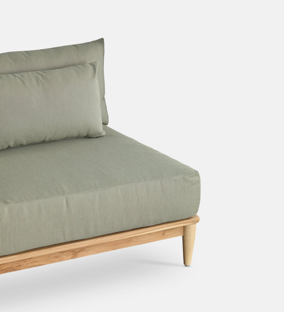 Amalfi 2 Seater Couch and Cushion Combo (94598)