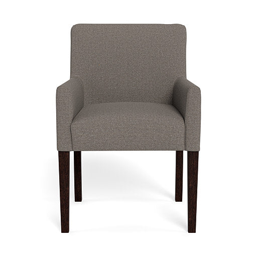 Bennet Fully Up Carver Chair Light Grey Leg (104182)