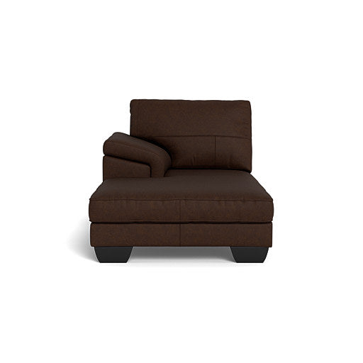 Breen Leather Modular Chaise Left (96106)