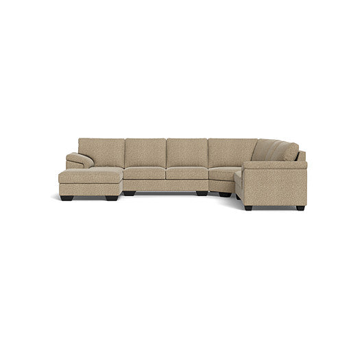 Breen Fully Upholstered Slouch With Daybed Left (93045)