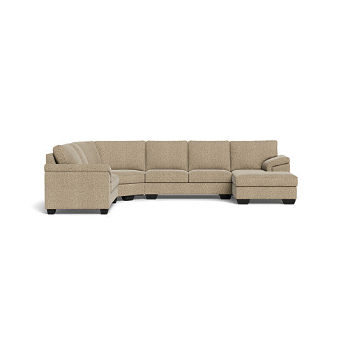 Breen Fully Upholstered Slouch With Daybed Right (93006)