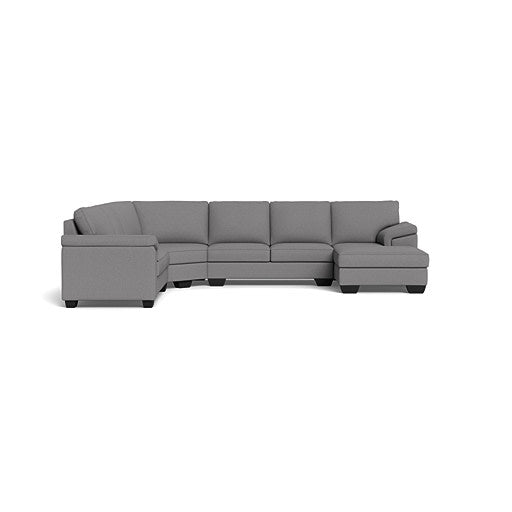 Bianca Fully Upholstered Slouch With Daybed Right (89664)