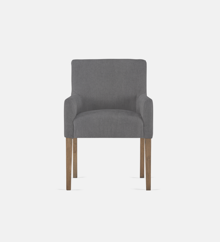 Bennet Fully Up Dining Chair Light Grey Leg (58277)