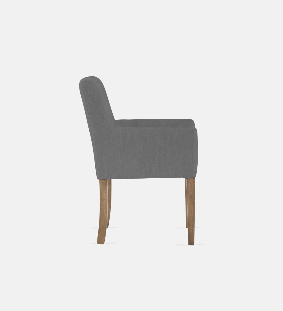 Bennet Fully Up Dining Chair Light Grey Leg (58275)