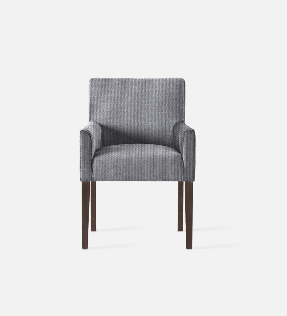 Bennet Fully Up Carver Chair Brown Leg (68667)