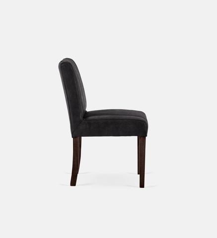 Bennet Leather Dining Brown Leg (48324)