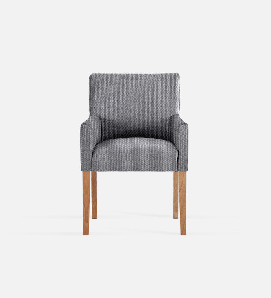 Bennet Fully Up Carver Chair Natural Leg (68658)