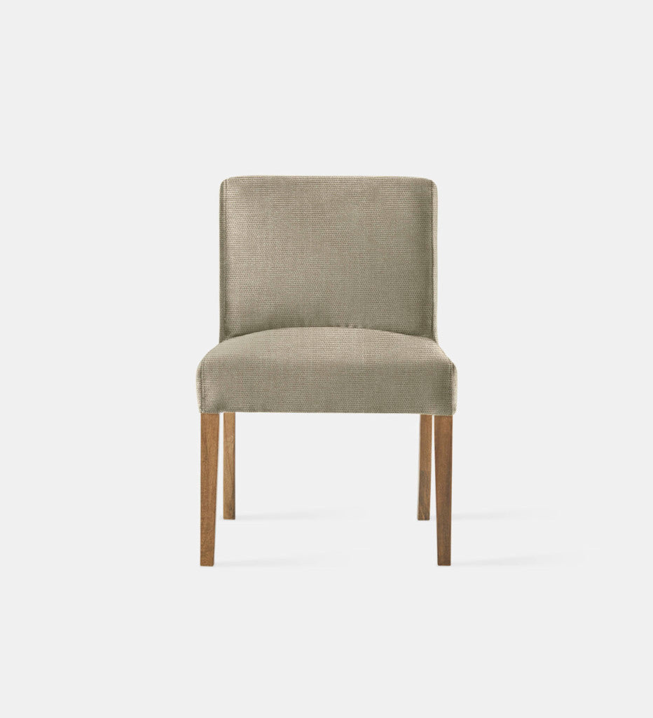 Bennet Fully Up Dining Chair Light Grey Leg (69961)