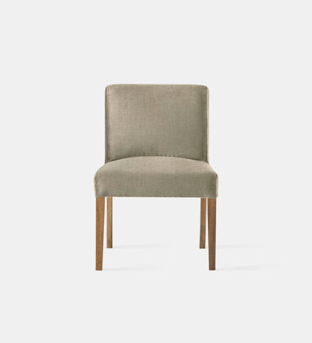 Bennet Fully Up Dining Chair Light Grey Leg (69961)
