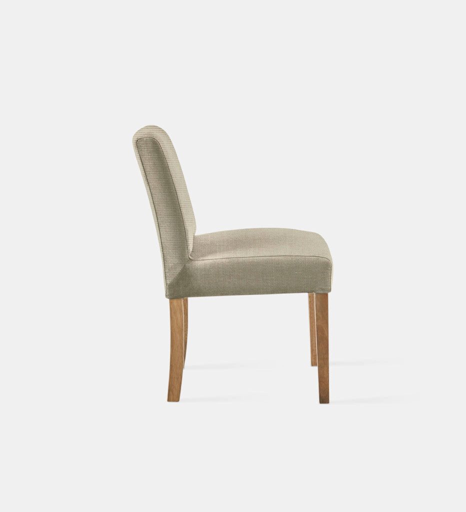 Bennet Fully Up Dining Chair Light Grey Leg (69962)