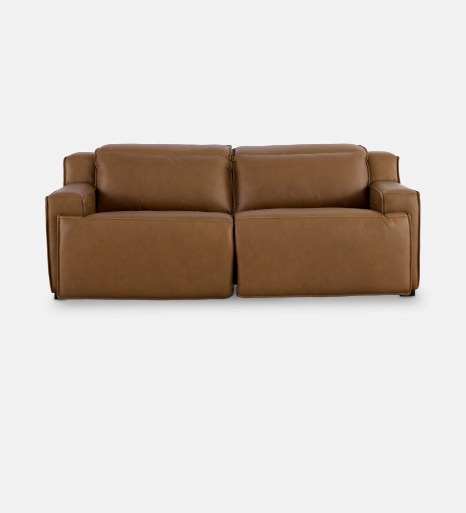 Benson Leather 2 Seater Recliner (102479)