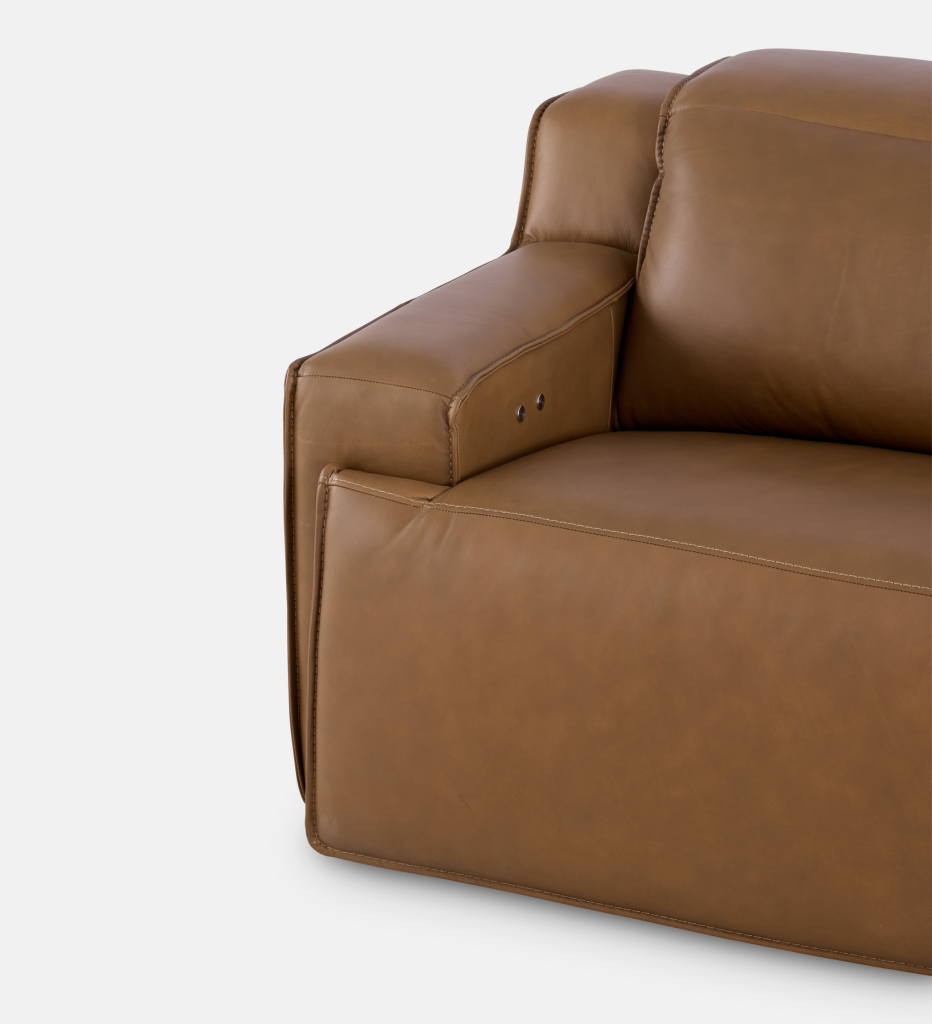 Benson Leather 2 Seater Recliner (102474)