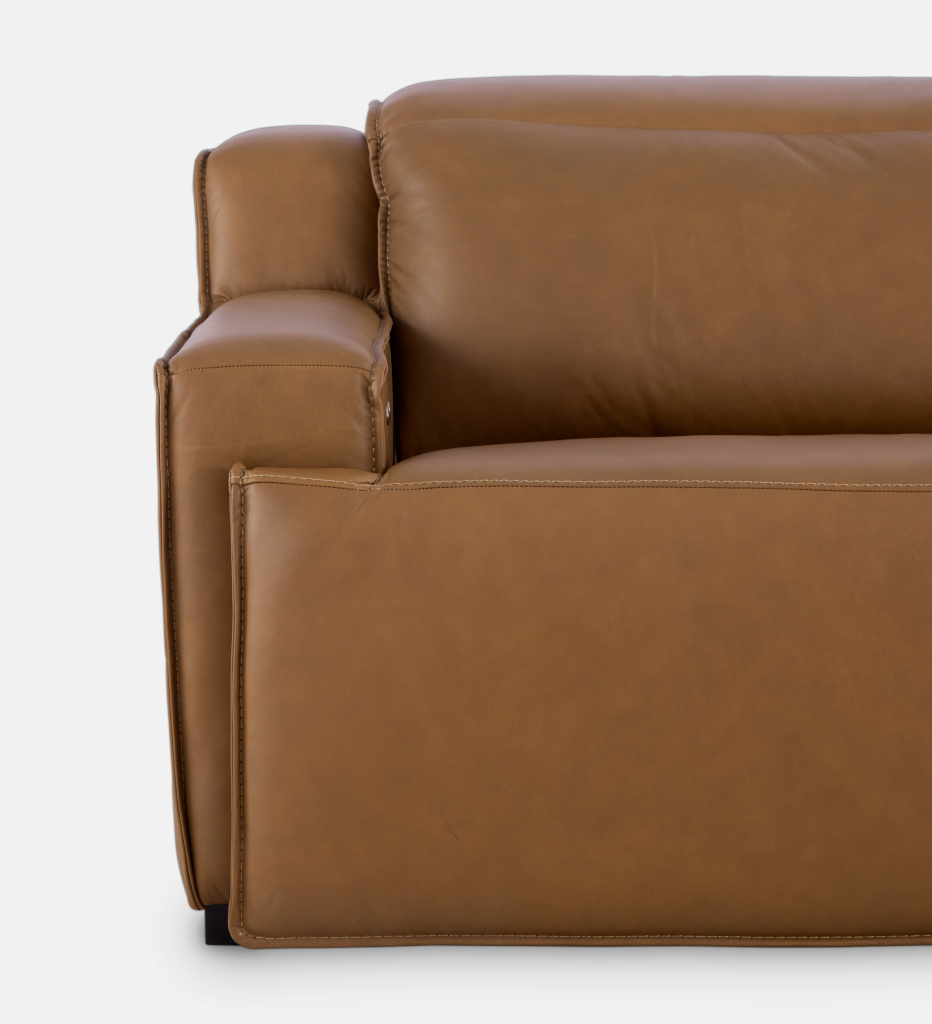 Benson Leather 2 Seater Recliner (102492)